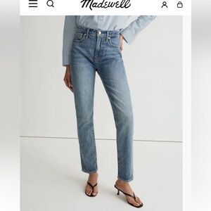 Madewell The Perfect Vintage Jean in Heathcote Wash Size 26